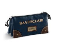 Harry Potter Legacy Ravenclaw-Trousse Triple, Bleu, 23 x 11 cm