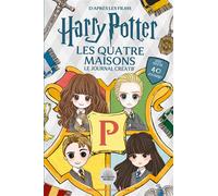 Harry Potter - Les 4 Maisons Le journal créatif - Collectif - Gallimard jeunesse - relié - Livre-jeu