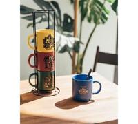 Grupo Erik - Lot de 4 Tasses Harry Potter avec Support, 300 ml | Mugs, Harry Potter Cadeau