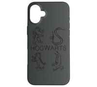 Harry Potter Literary Crests Coque pour iPhone 16 Plus