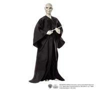 Mattel Harry Potter Lord Voldemort Poupée à collectionner avec sa robe de sorcier et sa baguette en bois d’if HTM15