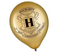 Harry Potter Lot de 6 ballons de fête en latex - 30,5 cm | Doré