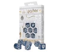 Q-Workshop Lot de 7 dés Harry Potter Modernes Serdaigle Bleu