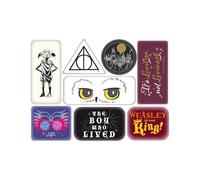 Harry Potter Lot de 8 Magnets Logo Personnage
