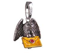 Harry Potter Lumos Bracelet à breloques hibou Post Noble Collection