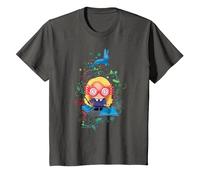 Harry Potter Luna Lovegood Chibi T-Shirt, Enfant, Asphalte, 4 Ans