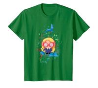Harry Potter Luna Lovegood Chibi T-Shirt, Enfant, Vert Kelly, 3 Ans