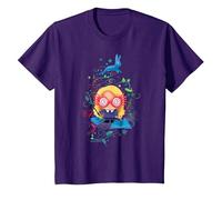 Harry Potter Luna Lovegood Chibi T-Shirt, Enfant, Violet, 3 Ans