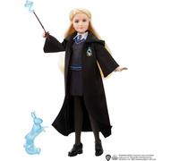 Harry Potter Luna & Patronus - Poupée de Luna Lovegood avec le charme de Patronus, le Patronus de lapin et la baguette magique