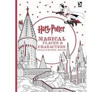Harry Potter Magical Places and Characters Colouring Book