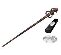 The Noble Collection – Baguette Death Eater Swirl – 35 cm – Étiquette nominative – Harry Potter