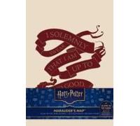 Harry Potter: Marauder's Map Glow In The Dark Journal Hardback Book By Insight Editions