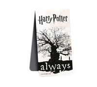 Harry Potter - Marque-page magnétique "Always" PM8590 (39,37 cm x 15,24 cm x 0,51 cm) (Blanc/Noir)