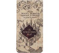 Harry Potter - Marque-page magnétique, "Marauders Map" TA12468 (Taille unique) (Beige/Bordeaux)