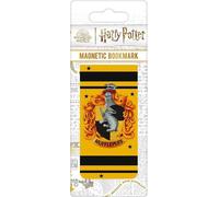 Harry Potter - Marque-page magnétique, Poufsouffle PM8408 (Taille unique) (Jaune/Noir)