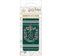 Harry Potter - Marque-page magnétique, Slytherin PM8874 (Taille unique) (Vert/Gris)