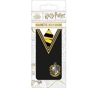 Harry Potter - Marque-page magnétique "Uniforme de Poufsouffle" PM8497 (39,37 cm x 15,24 cm x 0,51 cm) (Noir/Jaune)