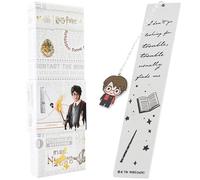 Harry Potter Marque Page Metal Marque-pages avec Breloque Suspendue, Accessoire Livre, Cadeau Original pour Femme Enfant Liseuse Livre (Harry Potter)