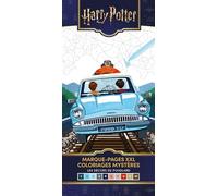 PlayBac Marque-pages XXL Harry Potter – Coloriages mystères : Les décors de Poudlard
