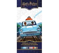 Harry Potter - Marque-pages XXL - Coloriages mystères Les décors de Poudlard - Collectif - Play Bac Eds - broché - Livre-jeu