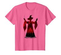 Harry Potter McGonagall Piertotum Locomotor T-Shirt, Enfant, Rose Chiné, 8 Ans