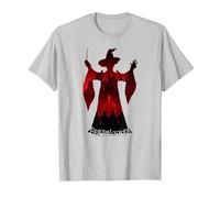 Harry Potter McGonagall Piertotum Locomotor T-Shirt, Homme, Argent, L