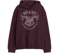 Harry Potter MEHAPOMSW071 Sweatshirt à Capuche, Bordeaux, S Homme