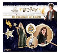 Harry Potter - Mes cartes à gratter Décorations de Noël - - Playbac Éditions - Play Bac Eds - Document jeunesse
