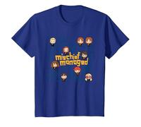 Harry Potter Mischief Managed Chibis T-Shirt, Enfant, Bleu Royal, 8 Ans