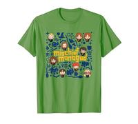 Harry Potter Mischief Managed Chibis T-Shirt, Homme, Herbe, XL