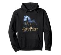 Harry Potter Moon Over Hogwarts Sweat à Capuche