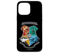 Harry Potter Mosaic Hogwarts Shield Coque pour iPhone 13 Pro Max