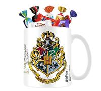 HARRY POTTER | Mug Blasons Poudlard garni de 15 chocolats Kinder, Daim, Milka & Célébrations | LICENCE OFFICIELLE | Idée cadeau