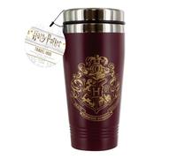 Gobelet de Voyage Crest de Poudlard Harry Potter - Tasse en Acier Inoxydable Officielle pour Boissons Chaudes & Froides 450ml (15 oz)