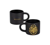 Paladone – Tasse Poudlard en relief – Noir et doré – Sous licence officielle Harry Potter – 400 ml