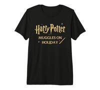 Harry Potter Muggles on Holiday Wand T-Shirt Haut de Gamme