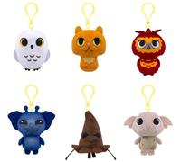 harry potter mystère peluche pop ! porte-clés étui de 12
