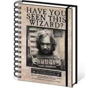 HARRY POTTER-NOTEBOOK A5-WANTED SIRIUS BLACK G