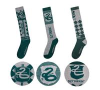 Harry Potter Pack 3 Paires De Chaussettes À Genoux Serpentard