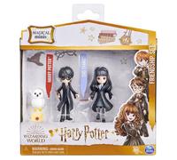 Harry Potter - Pack Amitié Harry & Cho Magical Minis - 6061832 - Figurines articulées et accessoires - Wizard World