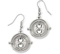 Harry Potter Zeitumkehrer Unisexe Boucles d'oreilles couleur argent Alliage Zinc