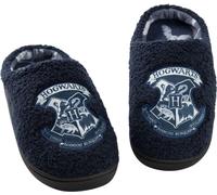 Harry Potter - Pantoufles pour femmes, Poudlard NS8598 (38 EU - 39,5 EU) (Noir)