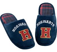 Harry Potter - Pantoufles pour hommes, Poudlard NS8608 (40,5 EU - 42 EU) (Bleu)