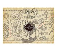 Harry Potter Parchment Carte Des Maraudeurs Poster Pergamena
