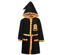 Harry Potter - Peignoir Enfant - Peignoir Enfant - Peignoir Gryffondor Noir - Taille 13/14 Ans - Marchandise Officielle