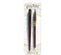 HARRY POTTER-PEN & PENCIL SET-WAND & BROON G