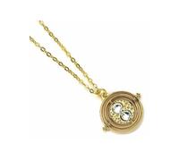 Harry Potter - Pendentif et collier Fixed Time Turner (plaqué or)
