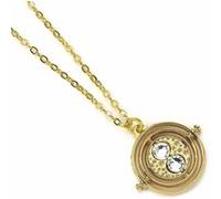 Harry Potter - Pendentif et collier Fixed Time Turner (plaqué or)