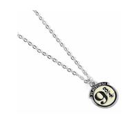 Harry Potter - Pendentif Et Collier Plaqué Argent - Platform 9 3/4