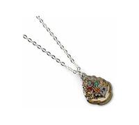 Harry Potter - Pendentif et collier plaqués argent Hogwarts